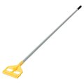 Rubbermaid Commercial Handle, Side-Gate, Vinyl, Aluminum, f/Wet Mops, 60", , YW/GY, PK 12 RCPH13600CT